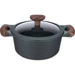 Кастрюля Resto Ran чорна 20 см 2.4 л Фото