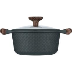 Кастрюля Resto Ran чорна 20 см 2.4 л Фото 2