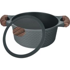 Кастрюля Resto Ran чорна 20 см 2.4 л Фото 3