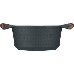 Кастрюля Resto Ran чорна 20 см 2.4 л Фото 5