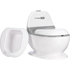 Горшок FreeON зі звуком змиву, білий Фото