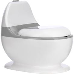 Горшок FreeON зі звуком змиву, білий Фото 2