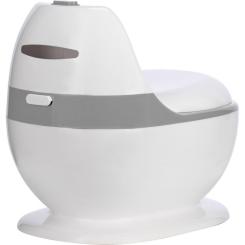 Горшок FreeON зі звуком змиву, білий Фото 3