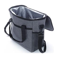 Термосумка СИЛА 17 л сіра (31х18х30 см) Фото 1