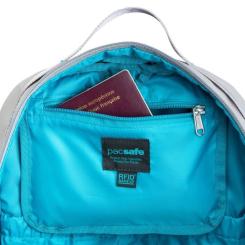 Рюкзак туристический Pacsafe Eco 25L сірий Фото 6