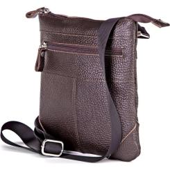 Сумка Shvigel Из натуральной кожи Коричневая Фото