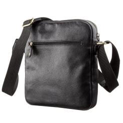 Сумка Shvigel Мужская кожаная Черная Фото 1