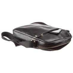 Сумка Shvigel Мужская кожаная Черная Фото 6