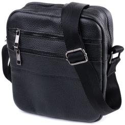 Сумка Shvigel Из зернистой натуральной кожи Черная Фото