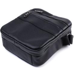 Сумка Shvigel Из зернистой натуральной кожи Черная Фото 4