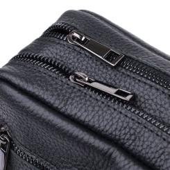 Сумка Shvigel Из зернистой натуральной кожи Черная Фото 5