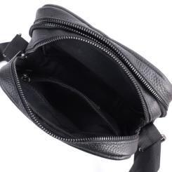 Сумка Shvigel Из зернистой натуральной кожи Черная Фото 6