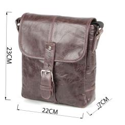 Сумка Shvigel Кожаная Коричневая Фото 2