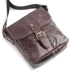 Сумка Shvigel Кожаная Коричневая Фото 7