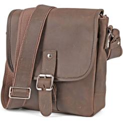 Сумка Shvigel Из винтажной кожи Коричневая Фото