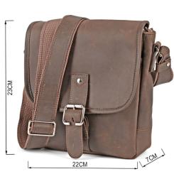 Сумка Shvigel Из винтажной кожи Коричневая Фото 1