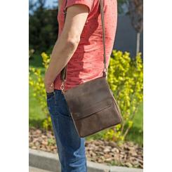 Сумка Shvigel Коричневая Фото 11