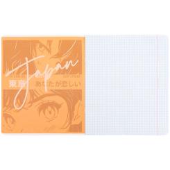 Тетрадь Kite Anime, 18 аркушів, клітинка Фото 9