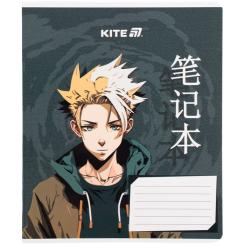 Тетрадь Kite Anime, 18 аркушів, клітинка Фото 2