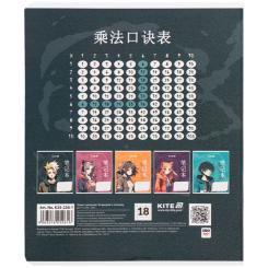 Тетрадь Kite Anime, 18 аркушів, клітинка Фото 4