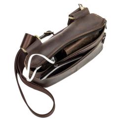 Сумка Shvigel Кожаная Коричневая Фото 5