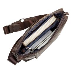 Сумка Shvigel Кожаная Коричневая Фото 5