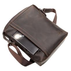 Сумка Shvigel Кожаная Коричневая Фото 6