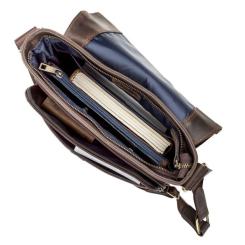 Сумка Shvigel Кожаная Коричневая Фото 5