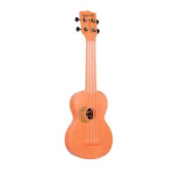 Укулеле Kala Waterman Fluorescent Orange Soprano Ukulele Фото