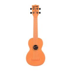 Укулеле Kala Waterman Fluorescent Orange Soprano Ukulele Фото 1
