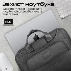 Сумка для ноутбука Promate 15.6" Paramount-MB Black Фото 2