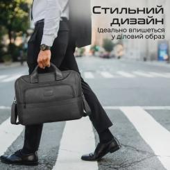 Сумка для ноутбука Promate 15.6" Paramount-MB Black Фото 3