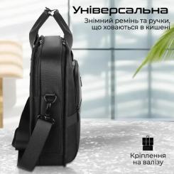 Сумка для ноутбука Promate 15.6" Paramount-MB Black Фото 4