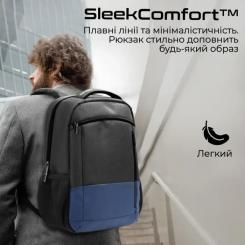 Рюкзак для ноутбука Promate 15.6" Satchel-BP Blue Фото 4