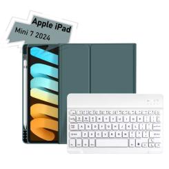 Чехол для планшета BeCover with keyboard Apple iPad Mini 7 2024 Dark Green Фото