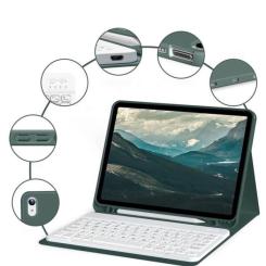Чехол для планшета BeCover with keyboard Apple iPad Mini 7 2024 Dark Green Фото 2