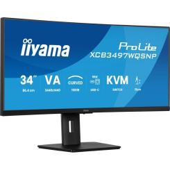 Монитор iiyama XCB3497WQSNP-B1 Фото 1