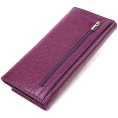 Кошелек Canpellini Из натуральной кожи Фиолетовый Фото 1