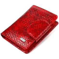 Кошелек Canpellini Из натуральной кожи Красный Фото