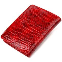 Кошелек Canpellini Из натуральной кожи Красный Фото 1