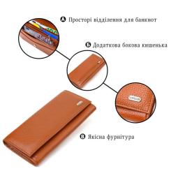 Кошелек Canpellini Из натуральной кожи Коричневый Фото 3