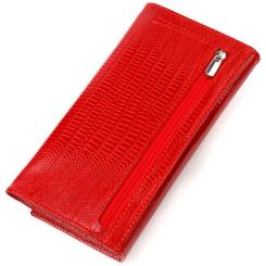 Кошелек Canpellini Из натуральной кожи Красный Фото 1