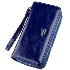 Кошелек Kivi Из экокожи Синий Фото