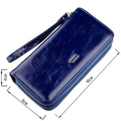 Кошелек Kivi Из экокожи Синий Фото 2