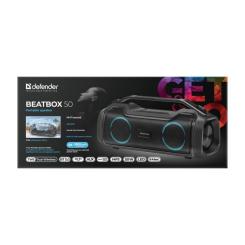 Акустическая система Defender Beatbox 50 Bluetooth Black Фото 3