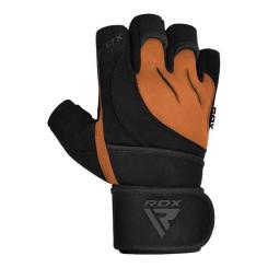 Перчатки для фитнеса RDX Micro Tan/Black Plus S Фото 1