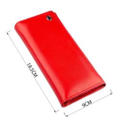 Кошелек ST Leather Красный Фото 2
