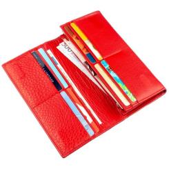 Кошелек ST Leather Красный Фото 4