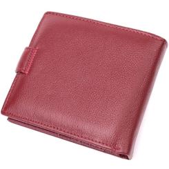 Кошелек ST Leather Из натуральной кожи Бордовый Фото 1