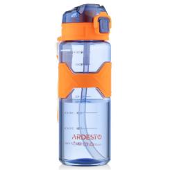 Бутылка для воды Ardesto Fitness 800мл синій Фото